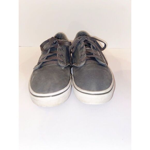 Vans Unisex Sneakers Low Top Shoes Grey Atwood Pewter Skate Yth 7 Womens 39/8.5 - Picture 5 of 11